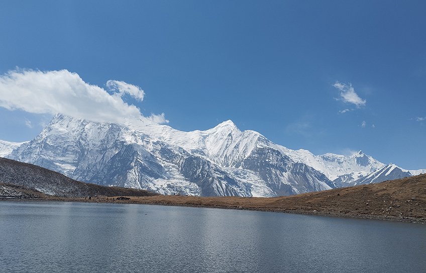 Annapurna Circuit Trek, Day hike to Ice Lake, Ice lake altitude