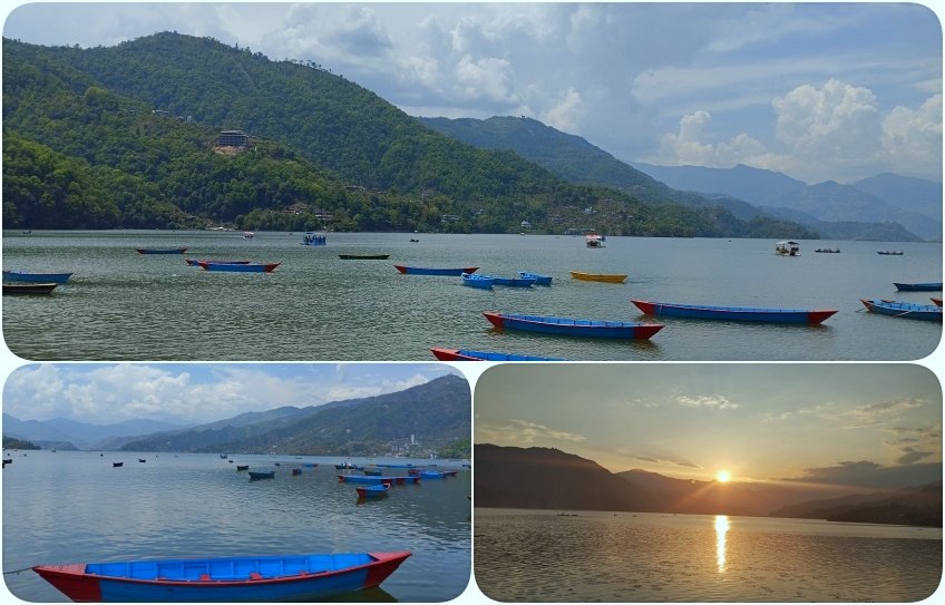 Pokhara tour, Kathmandu to Pokhara, Sightseeing, fewa Lak pokhara, Lakeside