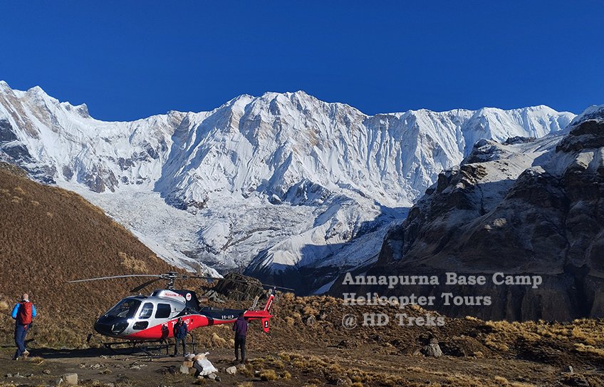 Helicopter Tours in Nepal, Annapurna base camp, Everest Base Camp