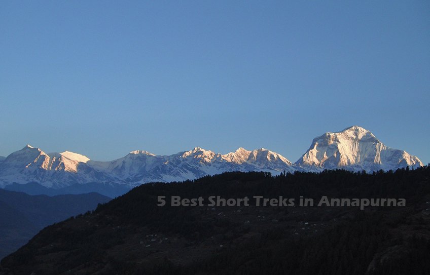 Best Short Trek in Annapurna, 5 Best Short Treks in Annapurna