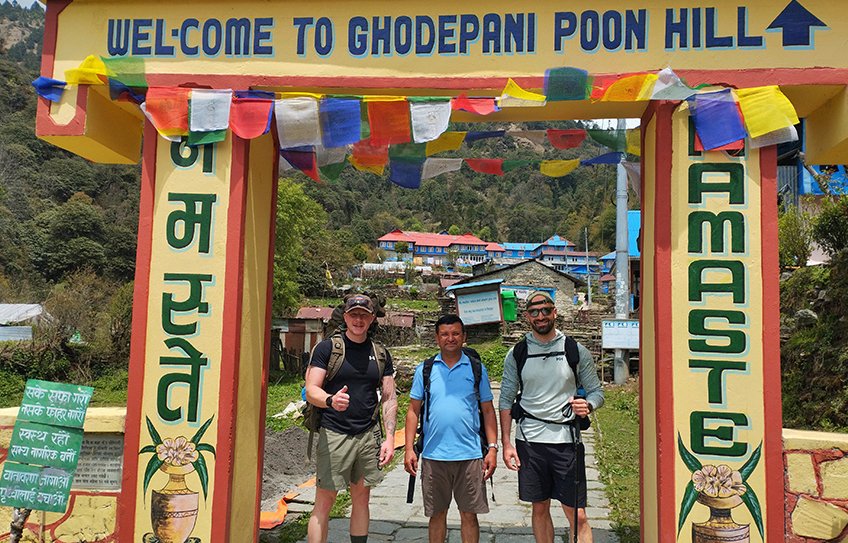 Annapurna base camp trek through Ghorepani poon hill trek